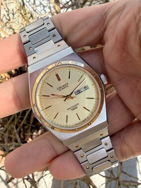 Vintage 1980s Orient Swimmer 100 G589009-70 Men’s Watch
